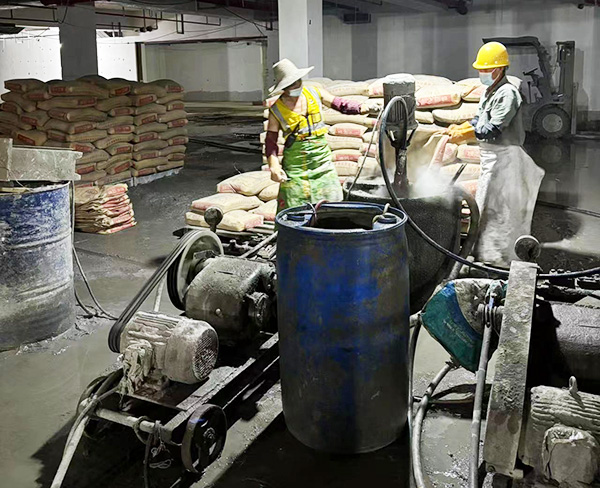 地基注浆加固施工