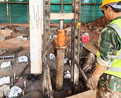 房屋锚杆静压桩加固